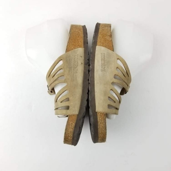 BIRKENSTOCK Women's Granada Tan Leather Sandals - Picture 6 of 10